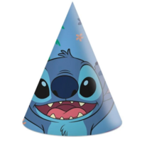 6 Lilo en Stitch Feesthoedjes FSC - Disney