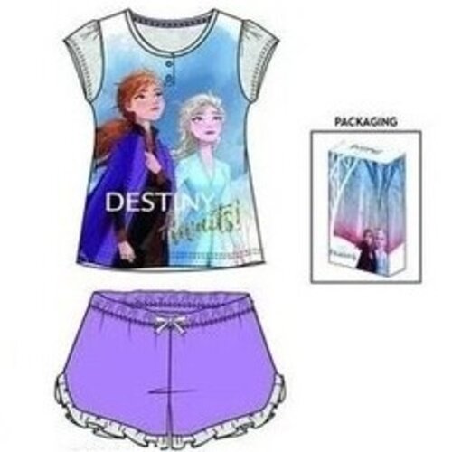 Frozen Disney Frozen Shortama / Zomersetje - Paars
