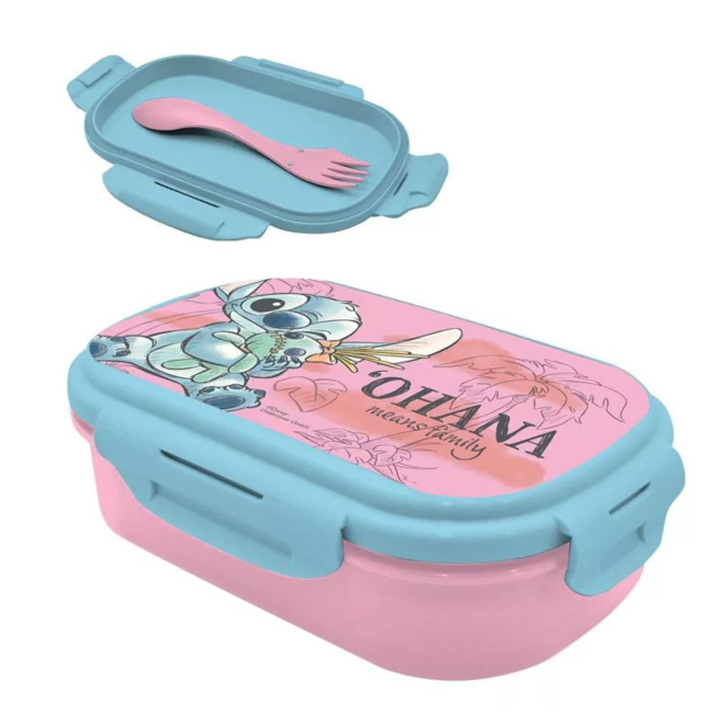 Lilo en Stitch Broodtrommel met Bestek - Disney
