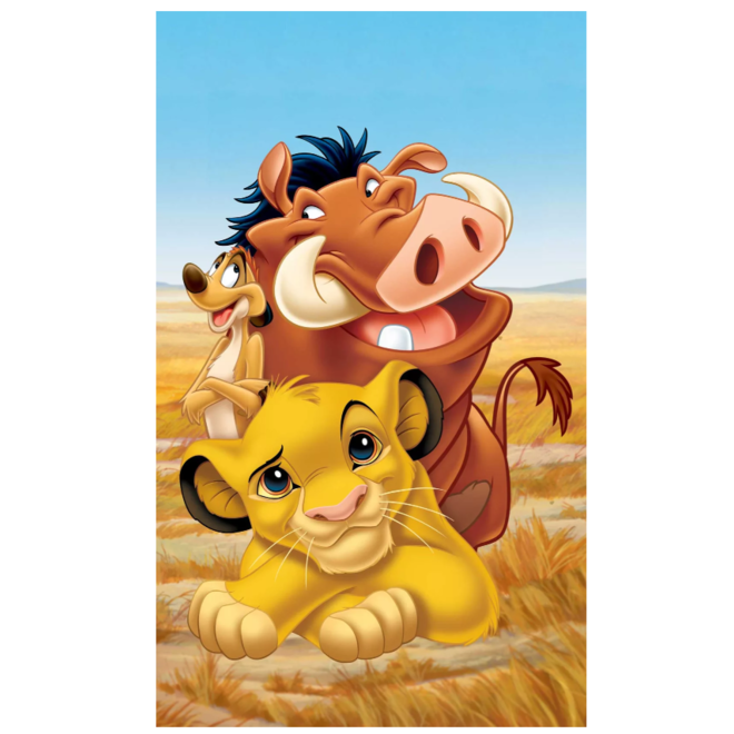 Lion King Handdoek / Gastendoekje - 30 x 50 cm - Disney