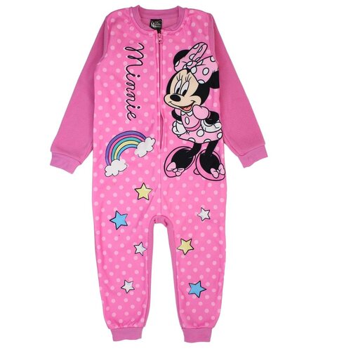 Minnie Mouse Minnie Mouse Onesie Fleece - Maat 116/128 Minnie Mouse Minnie Mouse Onesie Fleece - Maat 116/128