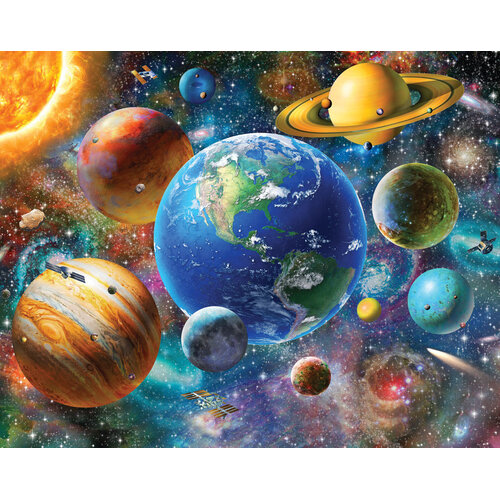 Overige Planeten Posterbehang - Walltastic