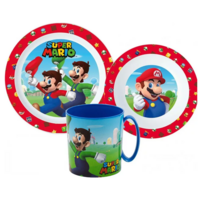 Super Mario Kinderservies met Mok - Magnetron