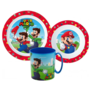 Super Mario Kinderservies met Mok - Magnetron