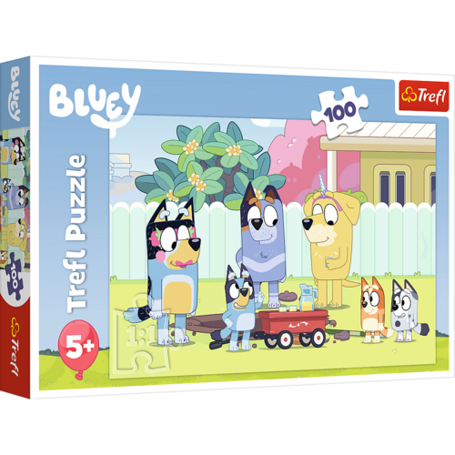 Bluey Bluey Puzzel - 100 stukjes - Trefl Bluey Bluey Puzzel - 100 stukjes - Trefl