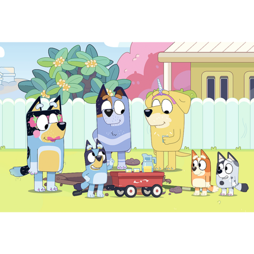 Bluey Bluey Puzzel - 100 stukjes - Trefl Bluey Bluey Puzzel - 100 stukjes - Trefl