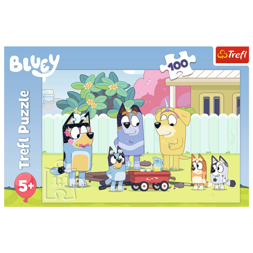 Bluey Bluey Puzzel - 100 stukjes - Trefl Bluey Bluey Puzzel - 100 stukjes - Trefl