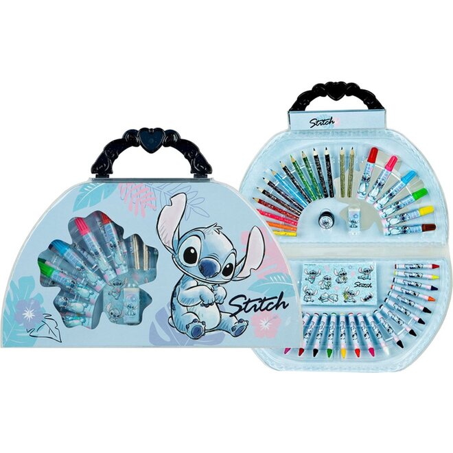 Lilo en Stitch Tekenkoffer - 51 Delig - Disney