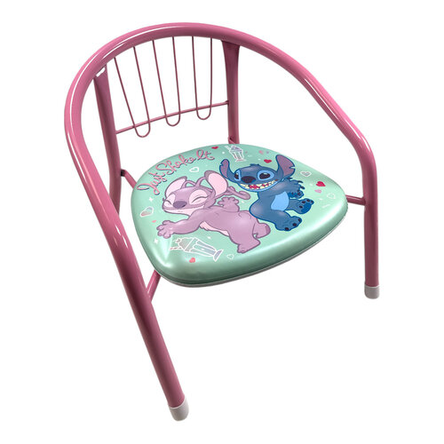 Lilo en Stitch Stitch en Angel metalen Stoel - Disney Lilo en Stitch Stitch en Angel metalen Stoel - Disney