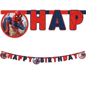 Spiderman Spiderman Letterslinger FSC  - Happy Birthday