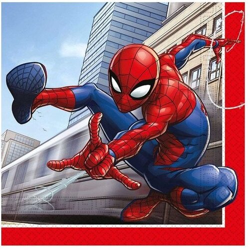 Spiderman 20 Spiderman Servetten (FSC) - Marvel