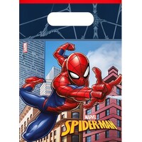 6 Spiderman Uitdeelzakjes - Marvel