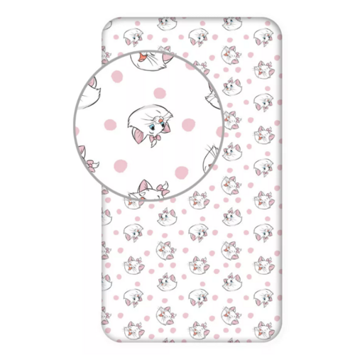 Marie Cat Marie Cat Hoeslaken 90x200 cm - Disney