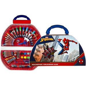 Spiderman Spiderman Tekenkoffer - 51 Delig - Marvel