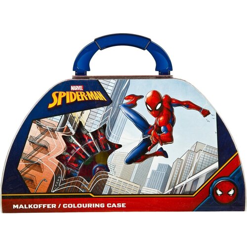 Spiderman Spiderman Tekenkoffer - 51 Delig - Marvel Spiderman Spiderman Tekenkoffer - 51 Delig - Marvel