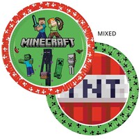8 Minecraft Bordjes 23 cm - FSC