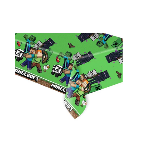 Minecraft Minecraft Tafelkleed - Kunststof Minecraft Minecraft Tafelkleed - Kunststof