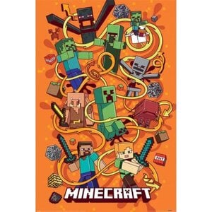 Minecraft Minecraft Maxi Poster - Funtage Montage Minecraft Minecraft Maxi Poster - Funtage Montage