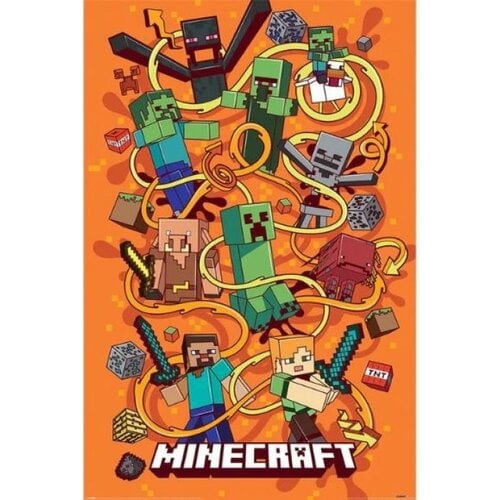 Minecraft Minecraft Maxi Poster - Funtage Montage Minecraft Minecraft Maxi Poster - Funtage Montage