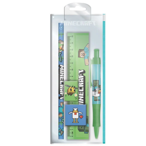 Minecraft Minecraft Stationary Set - 5 Delig Minecraft Minecraft Stationary Set - 5 Delig