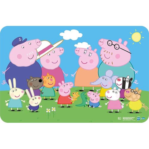 Peppa Pig Peppa Pig Placemat - Family Peppa Pig Peppa Pig Placemat - Family