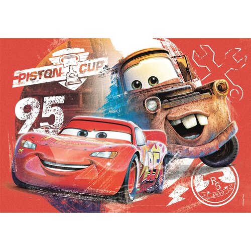 Cars Disney Cars 2 in 1 Puzzel - 2 x 20 stukjes - Clementoni Cars Disney Cars 2 in 1 Puzzel - 2 x 20 stukjes - Clementoni