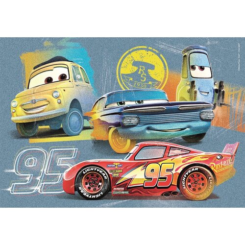 Cars Disney Cars 2 in 1 Puzzel - 2 x 20 stukjes - Clementoni Cars Disney Cars 2 in 1 Puzzel - 2 x 20 stukjes - Clementoni