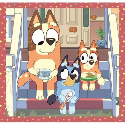 Bluey Bluey Puzzel - 3 x 48 stukjes - Clementoni