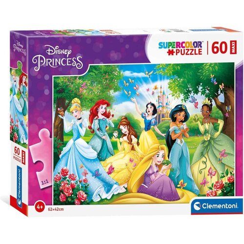 Disney Princess Disney Princess Puzzel - 60 Maxi stukjes - Clementoni