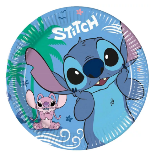 Lilo en Stitch 8 Stitch Gebaksbordjes FSC - 20 cm - Disney Lilo en Stitch 8 Stitch Gebaksbordjes FSC - 20 cm - Disney