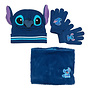 Stitch Winterset: Handschoenen, Muts, Colsjaal