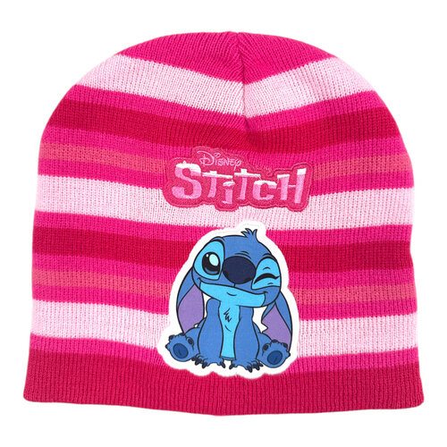 Lilo en Stitch Stitch Handschoenen met Muts - Donker Roze