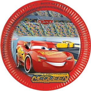 Disney Cars 8 Kartonnen Disney Cars Bordjes FSC - 23 cm Disney Cars 8 Kartonnen Disney Cars Bordjes FSC - 23 cm