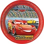 8 Kartonnen Disney Cars Bordjes FSC - 23 cm