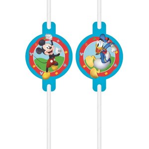 Mickey Mouse 4 Mickey Mouse Rietjes - FSC