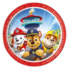 Paw Patrol 8 Paw Patrol Gebaksbordjes FSC - 20 cm Paw Patrol 8 Paw Patrol Gebaksbordjes FSC - 20 cm