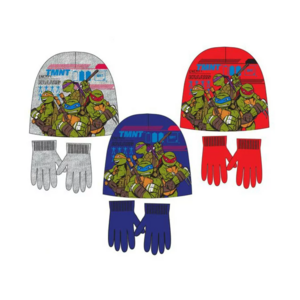 Ninja Turtles Ninja Turtles Winterset - Handschoenen en Muts Ninja Turtles Ninja Turtles Winterset - Handschoenen en Muts
