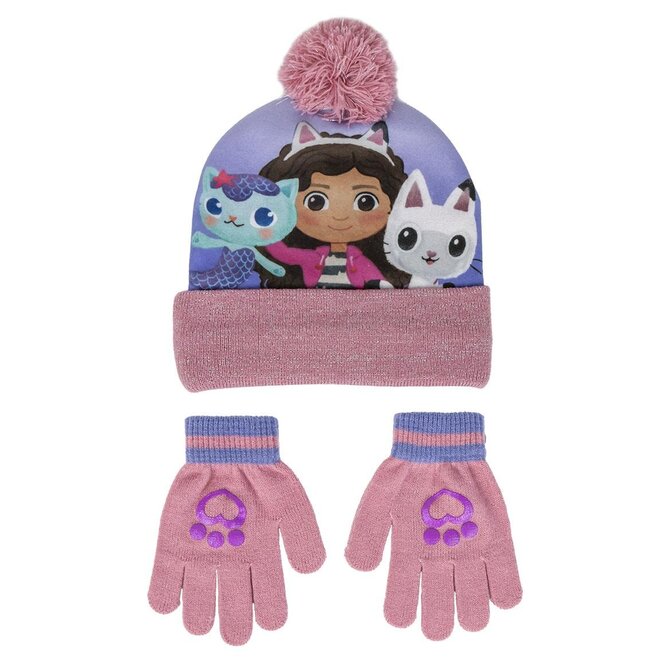 Gabby's Poppenhuis Winterset - Handschoenen en Muts