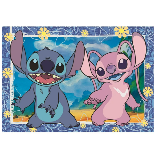 Lilo en Stitch Stitch en Angel Puzzel - 104 stukjes - Clementoni Lilo en Stitch Stitch en Angel Puzzel - 104 stukjes - Clementoni