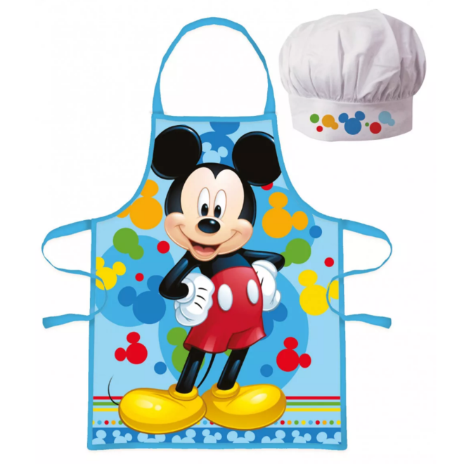 Mickey Mouse Keukenschort met Koksmuts - Disney