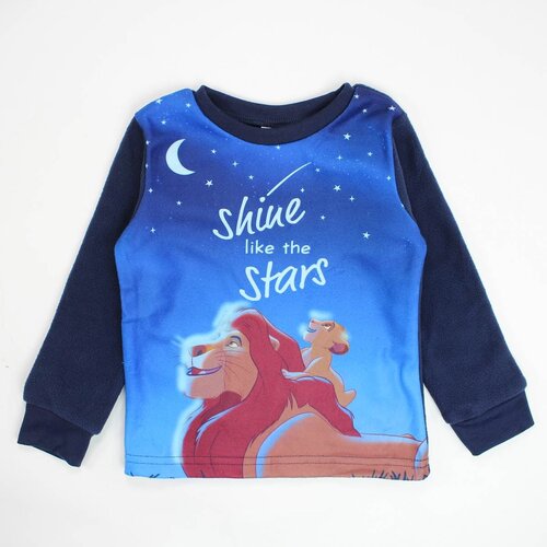 Lion King Lion King Fleece Pyjama Blauw - Disney
