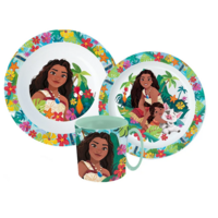 Vaiana Kinderservies met Mok - Magnetron