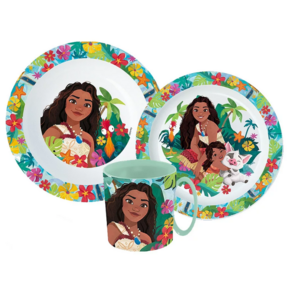 Vaiana Vaiana Kinderservies met Mok - Magnetron
