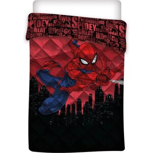 Spiderman Spiderman Bedsprei Gewatteerd - 140x200 - Marvel Spiderman Spiderman Bedsprei Gewatteerd - 140x200 - Marvel