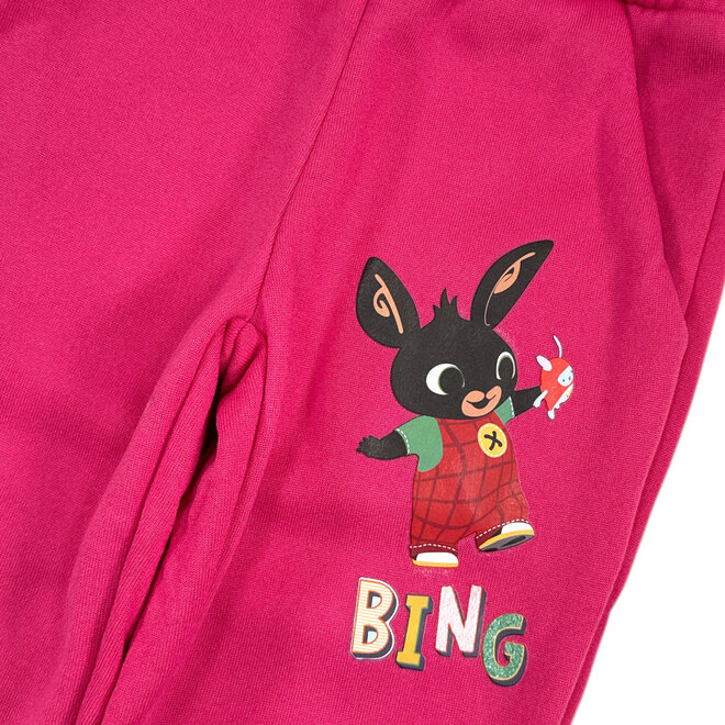 Bing Konijn Joggingpak - Donker Roze
