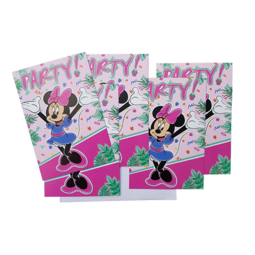 Minnie Mouse 5 Minnie Mouse Uitnodigingen Minnie Mouse 5 Minnie Mouse Uitnodigingen