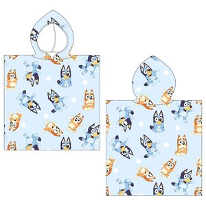 Bluey Bluey en Bingo Badponcho - Sneldrogend
