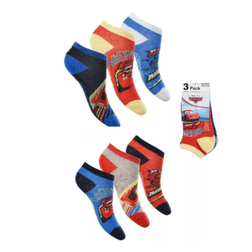 Cars Disney Cars Sneakersokken - 3 paar Cars Disney Cars Sneakersokken - 3 paar