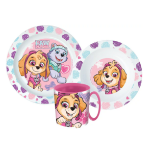 Paw Patrol Paw Patrol Kinderservies met Mok - Magnetron Paw Patrol Paw Patrol Kinderservies met Mok - Magnetron
