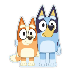 Bluey Bluey Knuffel Kussen - Bluey en Bingo